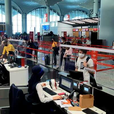 Yurt dışı uçuşları başladı