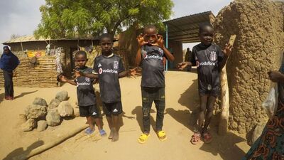 Nijer'de Beşiktaş coşkusu