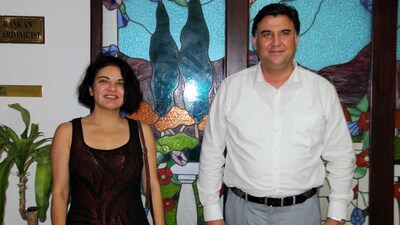 Göksel'den nezaket ziyareti