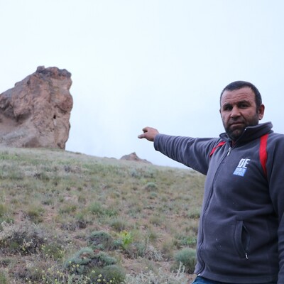 Tepenin tam zirvesinde! Köylüler tesadüfen buldu