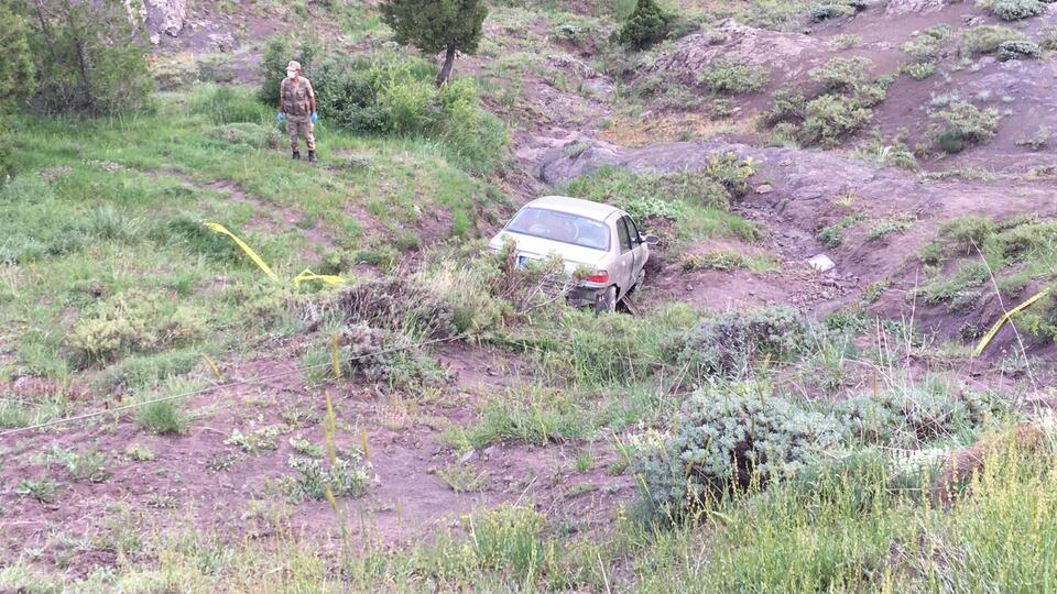 Otomobil uçuruma yuvarlandı: 1 ölü!