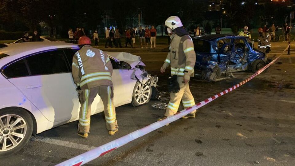 Yürekleri ağza getiren kaza!