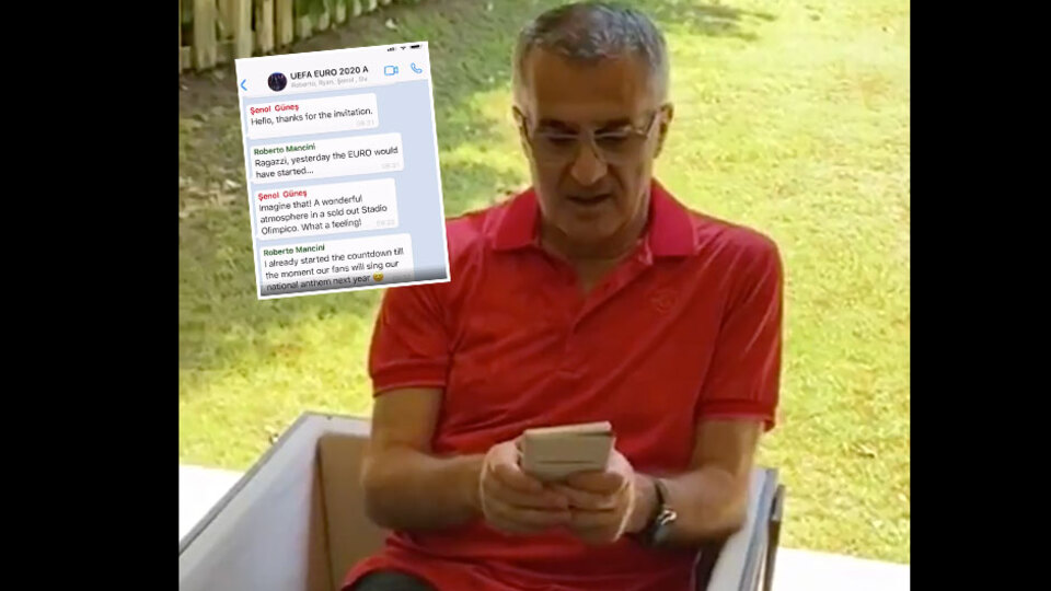 Güneş, rakipleriyle WhatsApp'ta buluştu