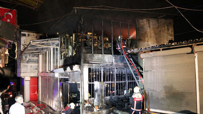 Başkent'te korkutan yangın!