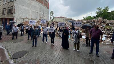 Konut mağdurları evlerini istiyor!