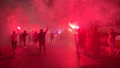 İstanbul'da coşkulu karşılama