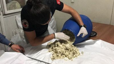 Otlu peynirden çıktı! Tam 33 kilogram! Pes artık!