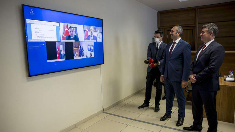 e-Duruşma uygulaması test edildi