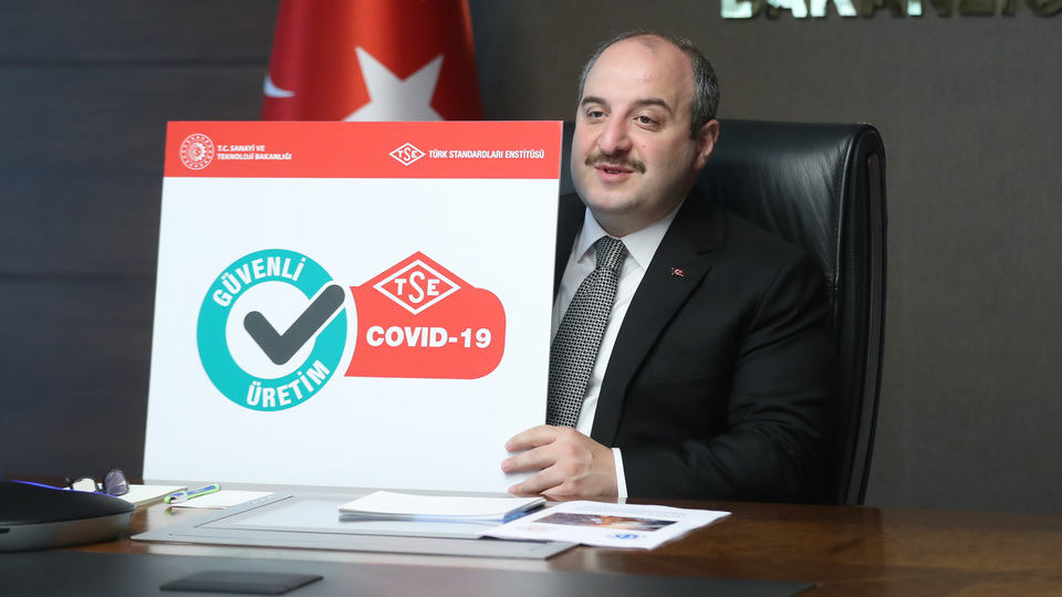 "Sanayide antikor testlerine 13 ilde başlıyoruz"