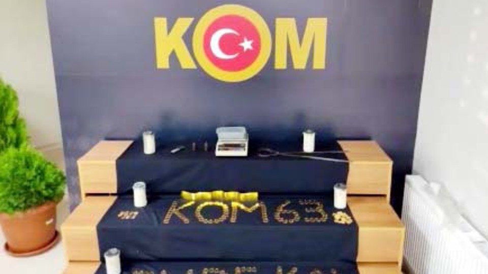 Şanlıurfa'da sahte altın operasyonu!