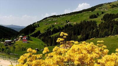 Bulutlara komşu... Görsel şölen sunuyor
