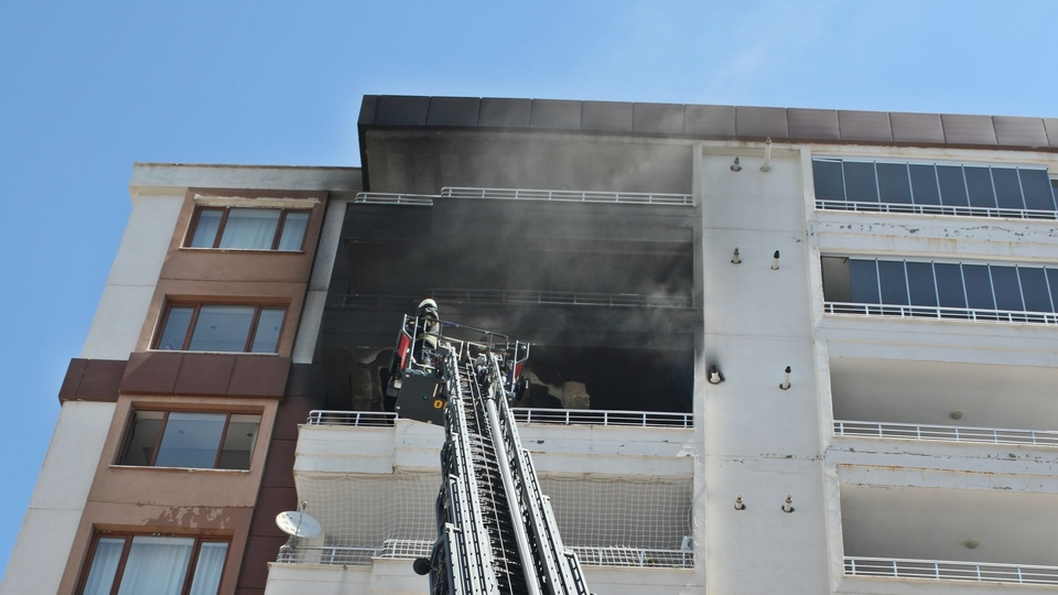 Diyarbakır'da korkutan yangın!