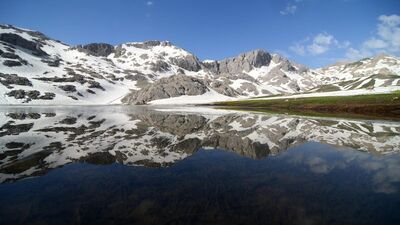 Karların erimesiyle oluştu... Hayran bıraktı