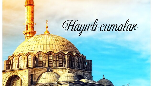 En güzel resimli Cuma mesajları 2020