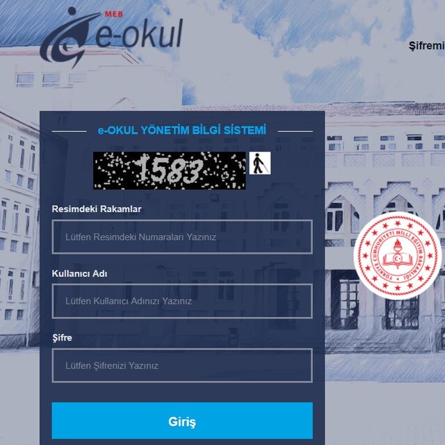 E-okul VBS öğrenci girişi 2020