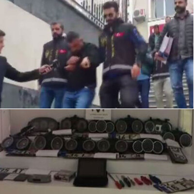 6 ayda 48 araç çaldılar! 'Cin Ali' çetesi çökertildi!