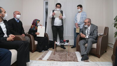 Cumhurbaşkanı Erdoğan'dan yüzüğünü bağışlayan kadına jest