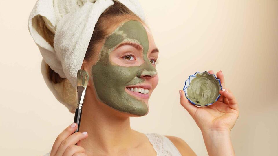 Yağlı ciltler için kil maskesi!