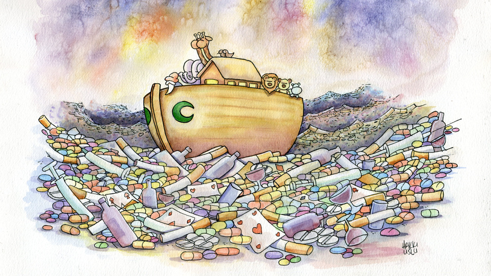 100'üncü yılın karikatüristleri