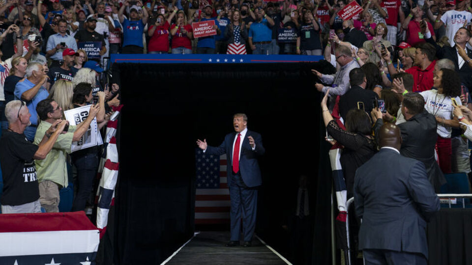 Trump'ın Oklahoma mitingi öncesi Kovid-19 alarmı