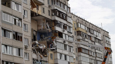 Ukrayna'da apartmanda patlama: 3 ölü