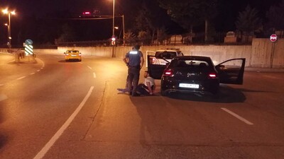 Polisten kaçan şüpheli kovalamaca sonucu yakalandı!