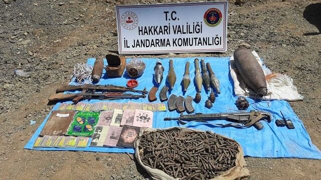 Hakkari'de terör operasyonu
