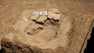 Traktörün çapasına takıldı... Girişler yasaklandı!