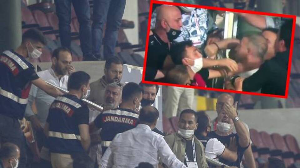 Alanya'da maç sonu büyük olay!