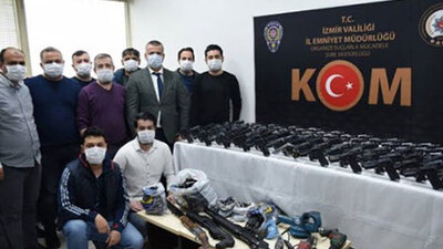 Uluslararası silah kaçakçılığı yapan örgüte operasyon: 13 gözaltı