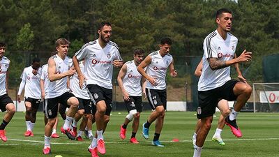 Beşiktaş, Konya hazırlıklarını sürdürdü