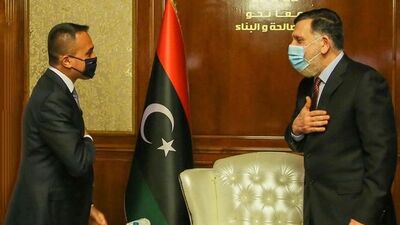 İtalya Dışişleri Bakanı Di Maio, Trablus'ta