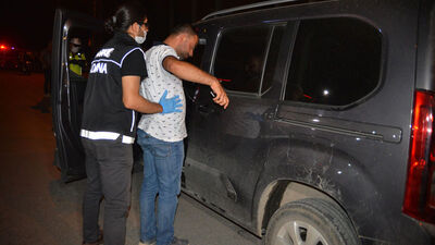 Adana'da helikopter destekli narkotik uygulaması