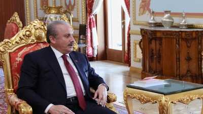 TBMM Başkanı Şentop, Bozkır'la görüştü