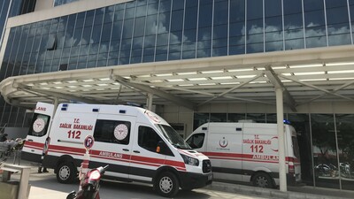 97 işçi zehirlenme şüphesiyle hastaneye kaldırıldı