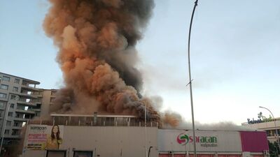 Batman'da AVM'de büyük yangın!