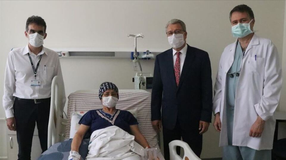Ege Üniversitesi 'normalleşme süreci'ndeki ilk organ naklini yaptı