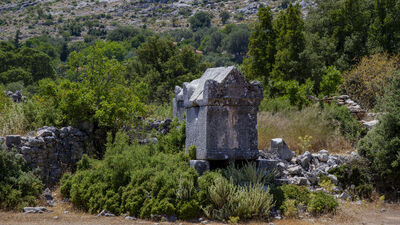 Antik kent içinde yerleşik hayat