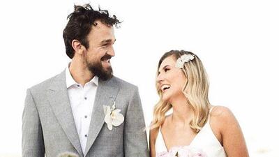 Milli basketbolcu evlendi