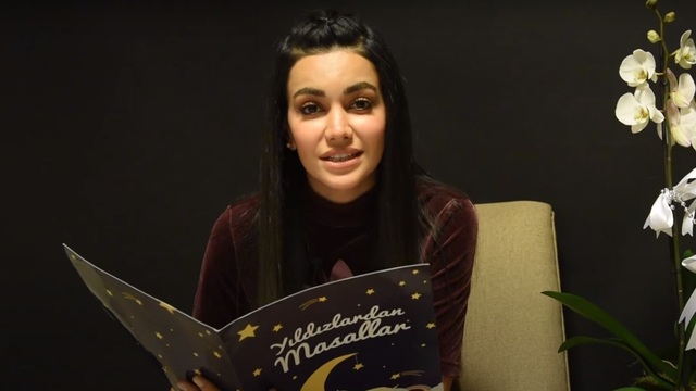 Şilan Makal Heidi masalını okuyor