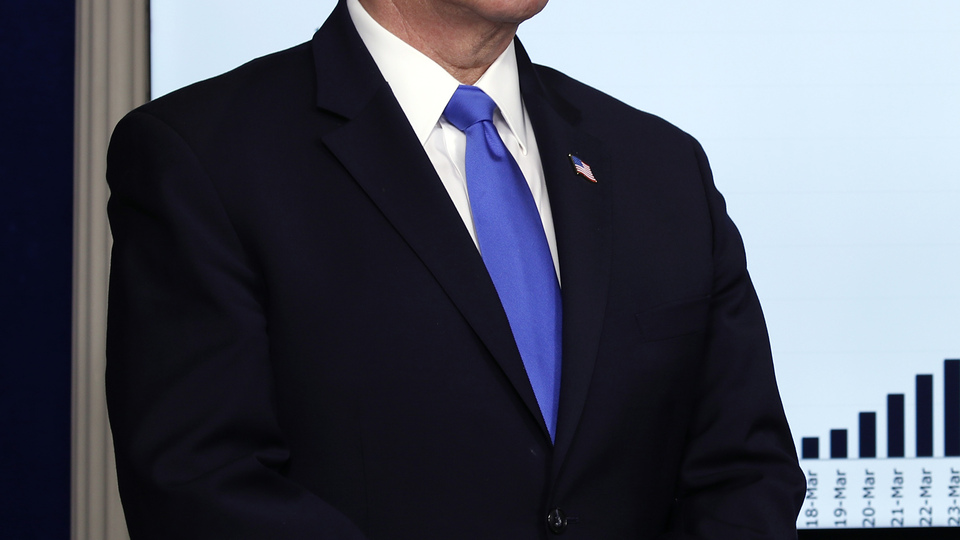 Mike Pence'ten salgın değerlendirmesi: Eğri düzleşti!