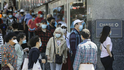 ABD'de günlük vaka sayısında rekor artış