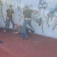 Engelli gruptan, engelli gence meydan dayağı