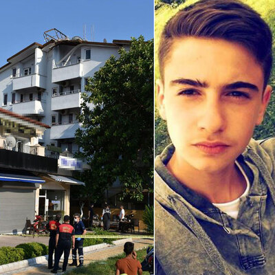 Üzerine su deposu düştü! Sonrası dehşet!
