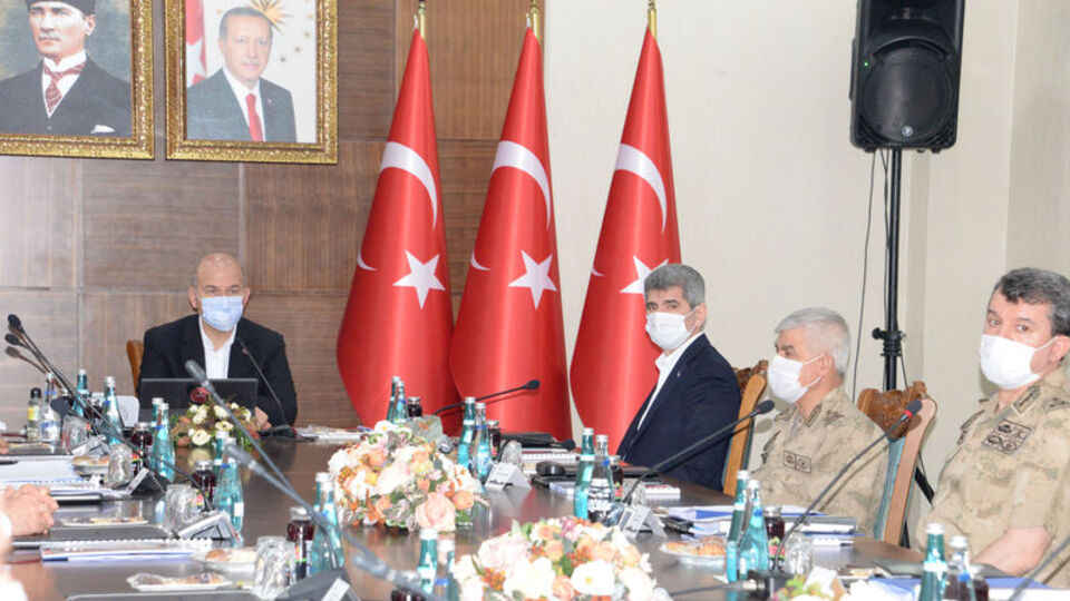 Soylu başkanlığında Diyarbakır'da toplantı