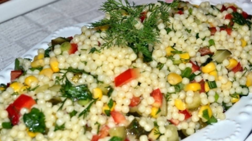 Kuskus salatası tarifi ve yapılışı