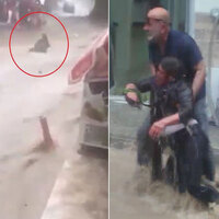 Bursa'da sele kapılan kadın o anı anlattı!