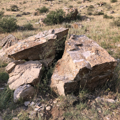 Dağda gezerken kayaların içinde buldu...