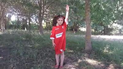 Minik taraftarın Samsunspor aşkı