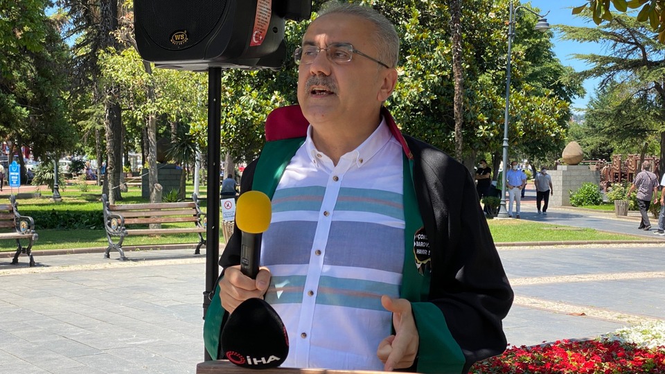 Samsun baro başkanı istifa etti